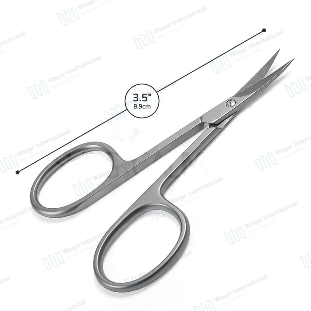 Nail Scissor Curved 3.5″