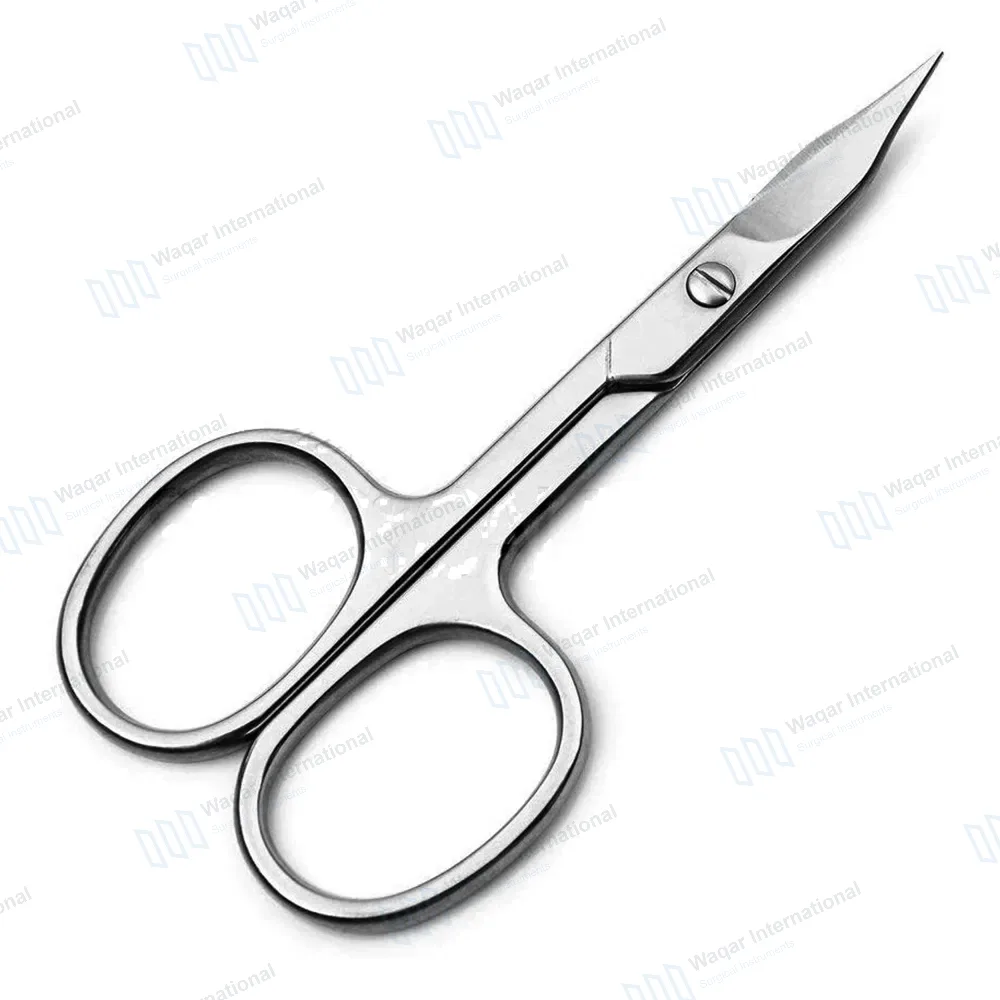 Nail Scissor 3.5″ Arrow Point Curved Manicure Pedicure Cuticle