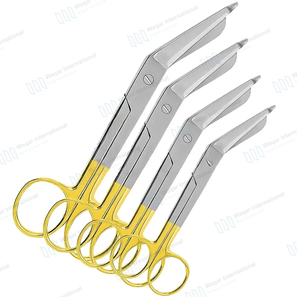 4 Pcs TC Lister Bandage Scissors Set 3.5″, 4.5″, 5.5″, 7.25″