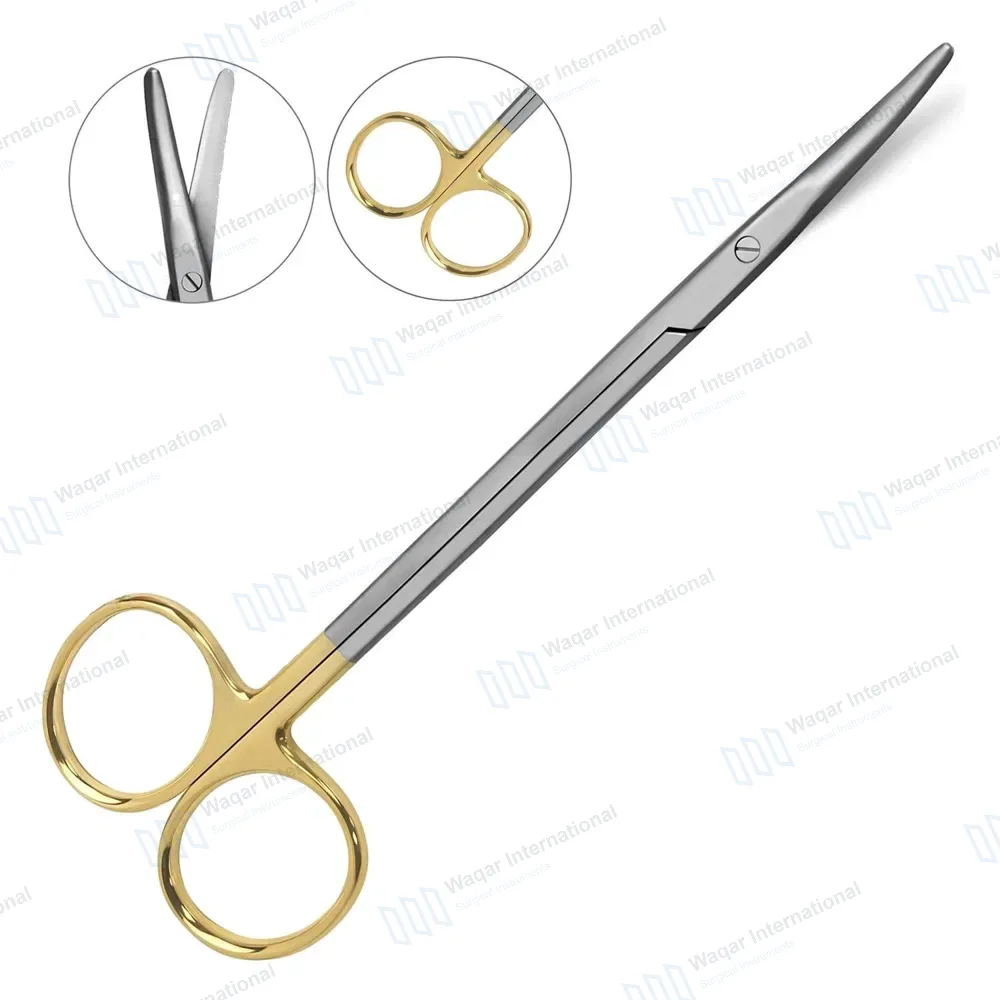 TC Metzenbaum Scissors 7″ Curved Surgical Dental Instrument
