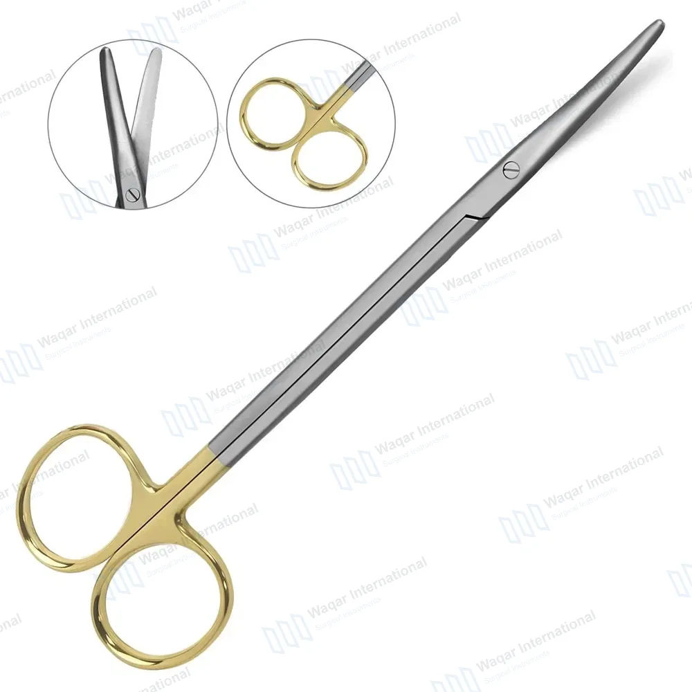TC Metzenbaum Nelson Scissors 8″ (20.3cm) Curved Veterinary
