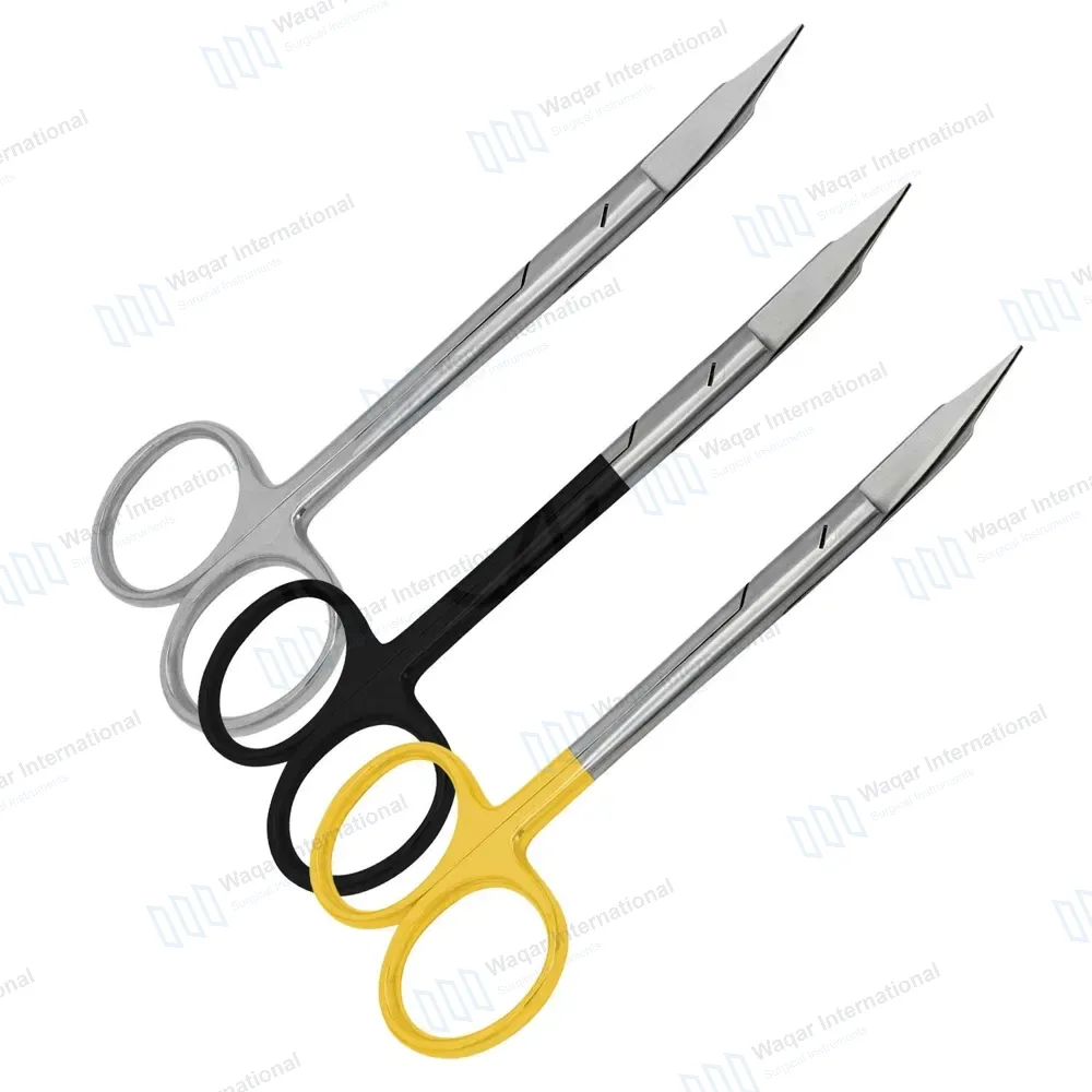 3 Pcs Goldman-Fox Gum Scissors Straight 5″ Dental Surgical Instruments
