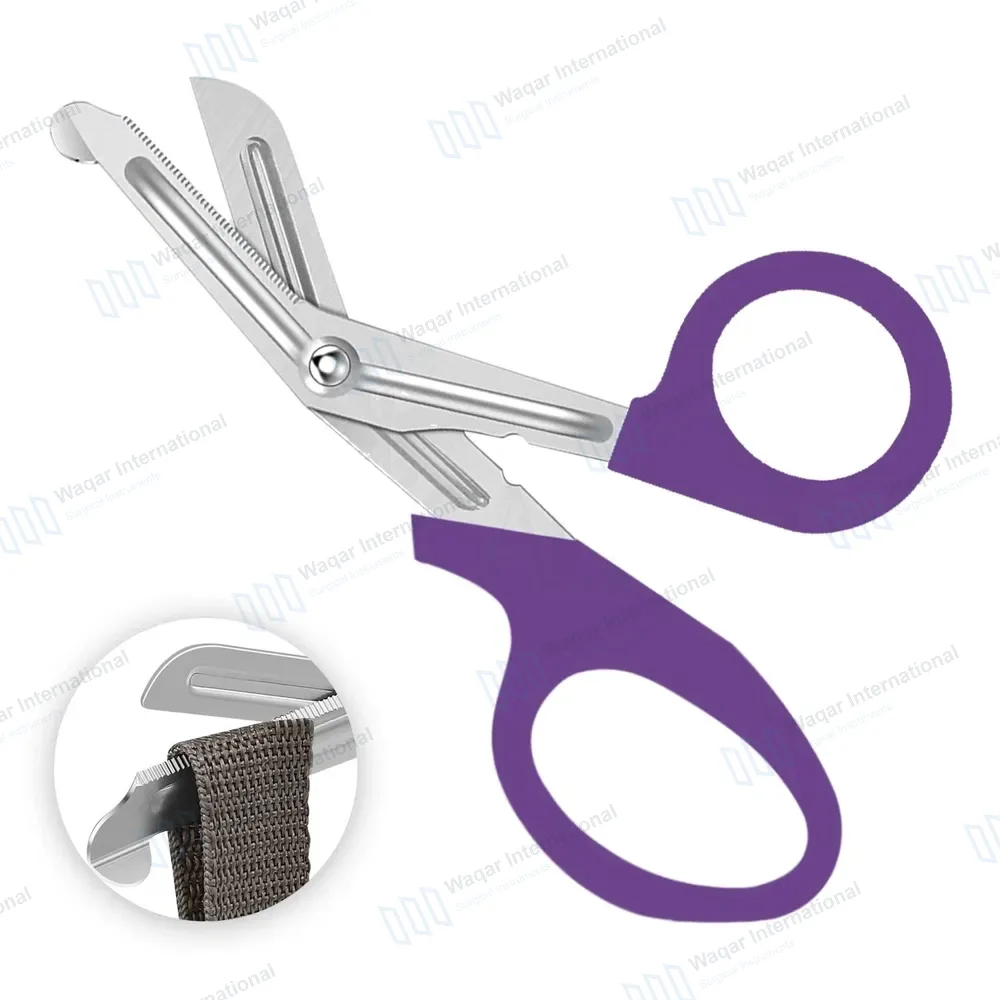Purple EMT Utility 7.25″ Paramedic Bandage Shears Scissors EMS