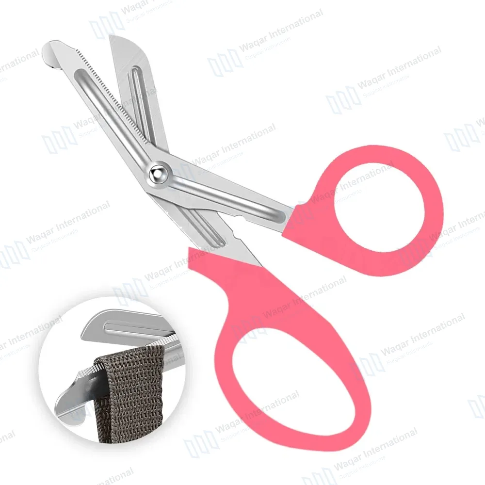 Pink EMT Utility 7.25″ Paramedic Bandage Shears Scissors EMS