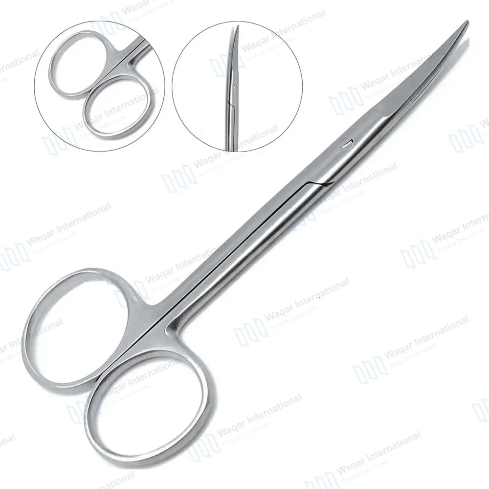 Iris Scissors 4.5″ Curved