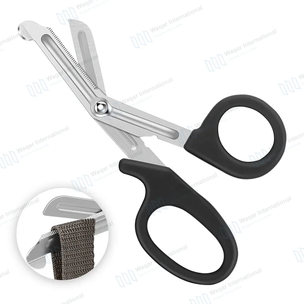 Black EMT/EMS Utility 7.5″ Paramedic Bandage Shears Scissors