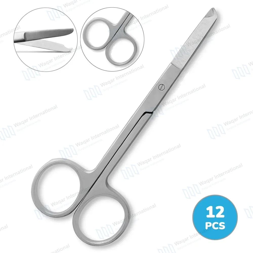 12 Littauer Spencer Stitch Suture Scissors 5.5″