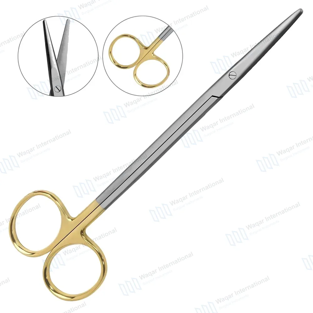 TC Metzenbaum Nelson Scissors 8″ Straight Veterinary Instrument