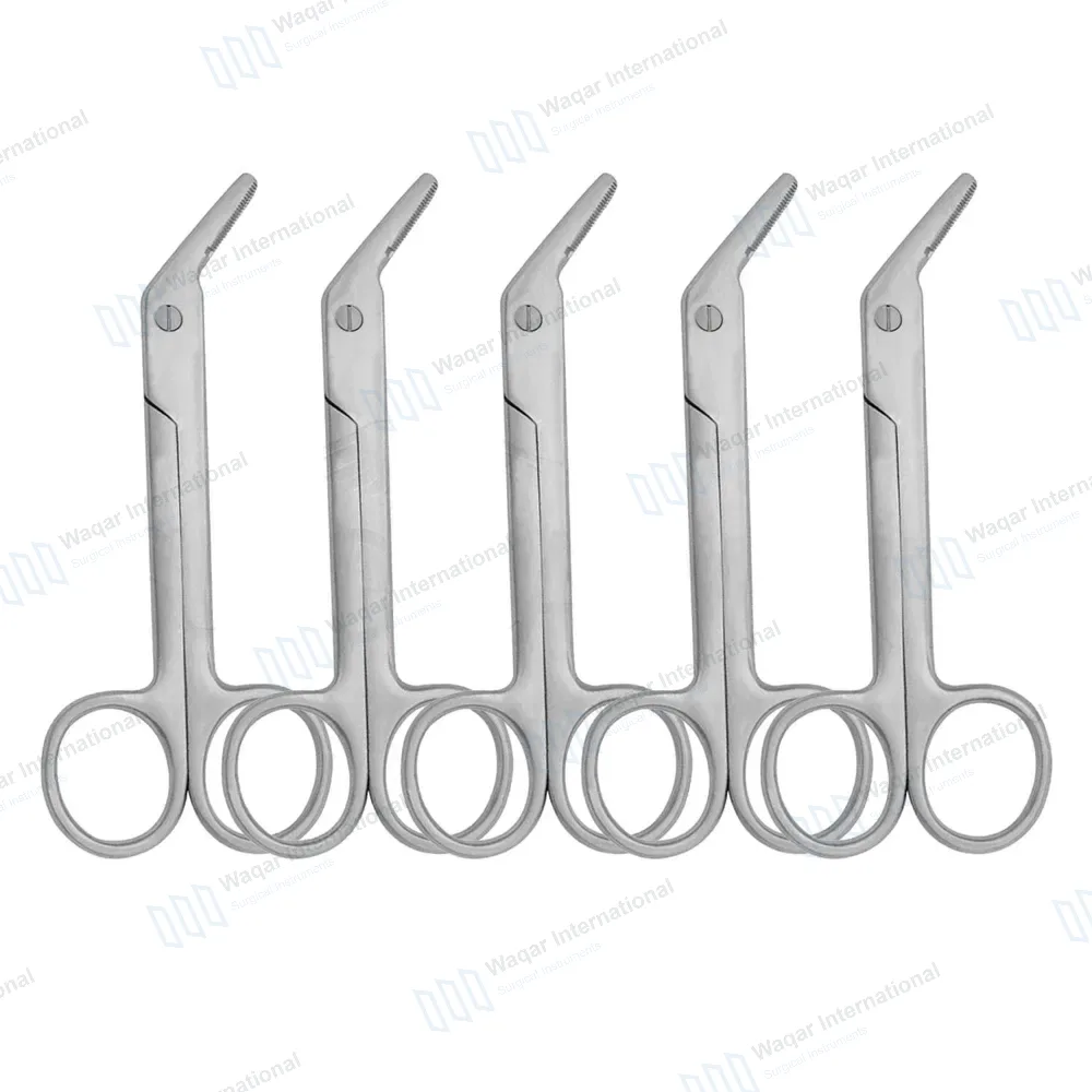 5 Universal Wire Cutting Scissors 4.75″ Angled with Notch