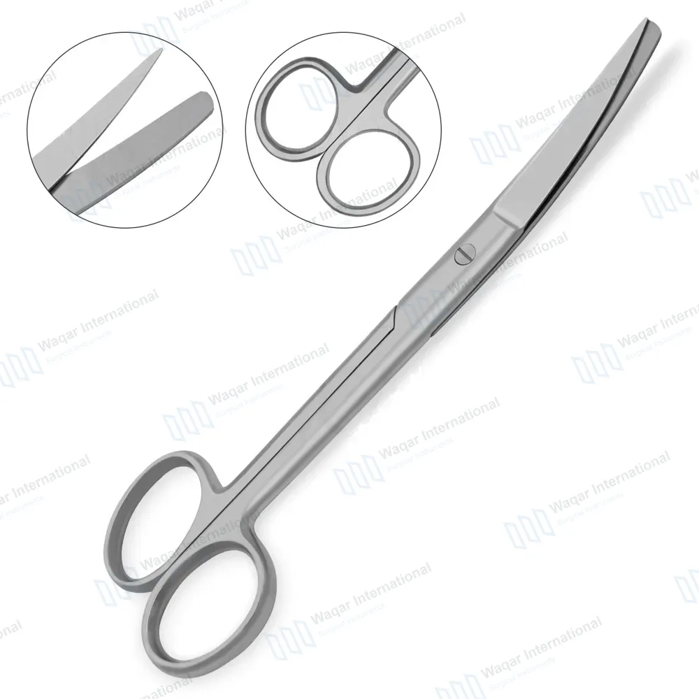 Operating Scissors 6.5″ Sharp/Blunt Curved Round Pattern