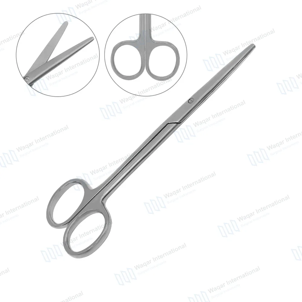 Strabismus Scissors 4.5″ Straight Blunt Tips