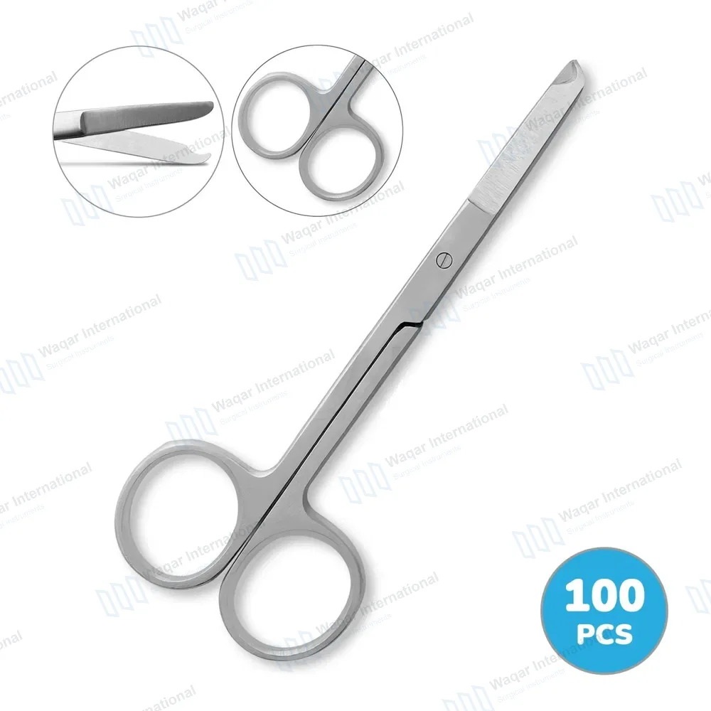 100 Littauer Spencer Stitch Suture Scissors 4.5″