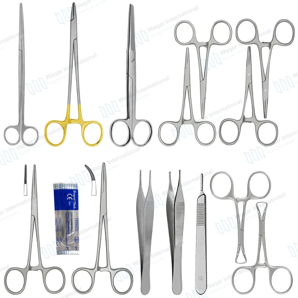 14 Pcs Suture Set Surgical Dental & Veterinary