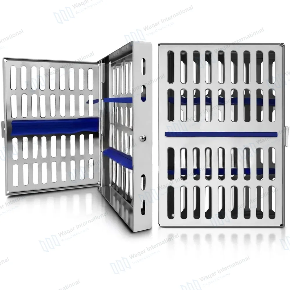 Sterilization Cassette 7″ X 5″ Dental Surgical Lab for 10 Instruments