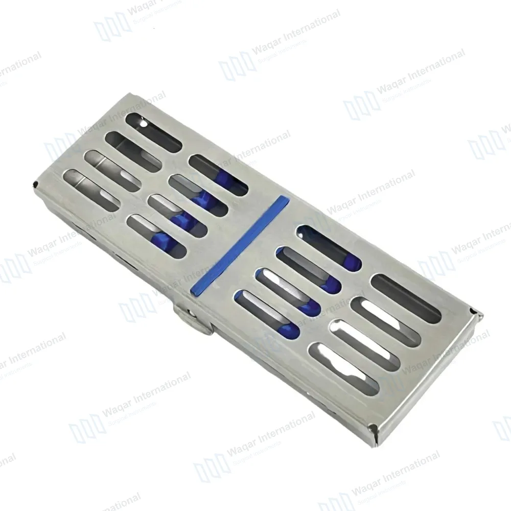 Sterilization Cassette Tray 7.25″ X 2.25″ Upto 5 Instruments