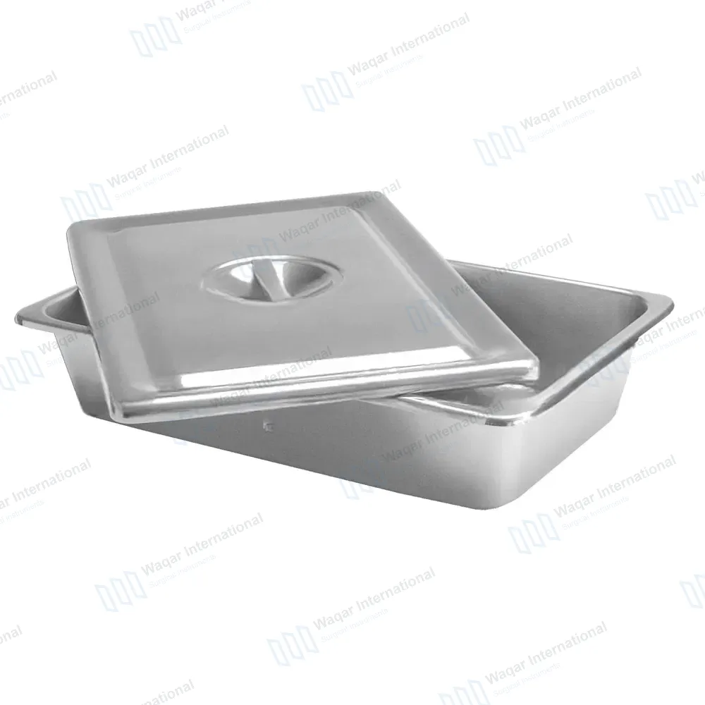Instrument Tray 8″ x 4″ with Recessed Grip Cover