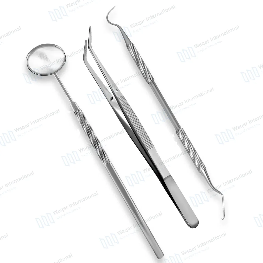 Dental Sterilization Cassette Rack Box Tray for 5 with Basic Dental Kit
