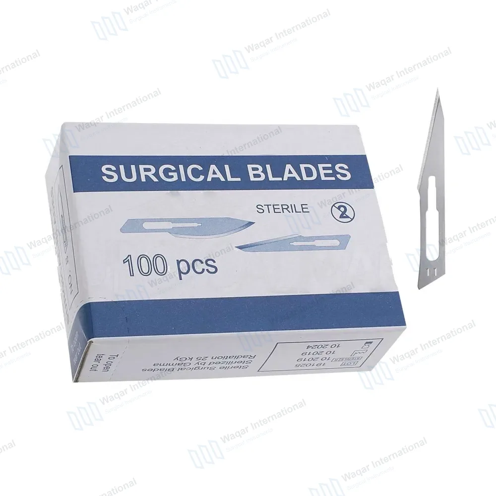 100 Pcs Scalpel Blades #11 for Handle No. 3