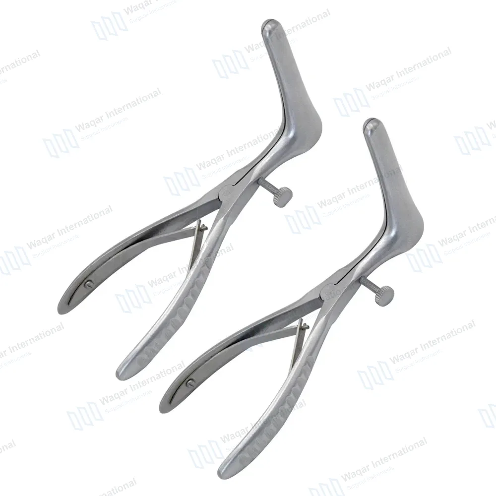 2 Cottle Septum Nasal Speculum Set 6″ Blade 2″ (50mm) Medium