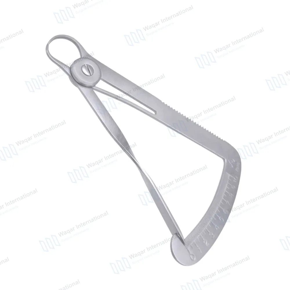 Iris Gum Scissors Curved Dental Iwanson Gauge Crown Lab Measuring Spring Wax