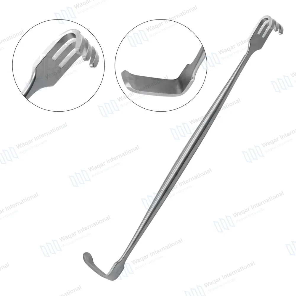 Senn-Mueller Retractor 16.2cm Blunt 3 Prongs