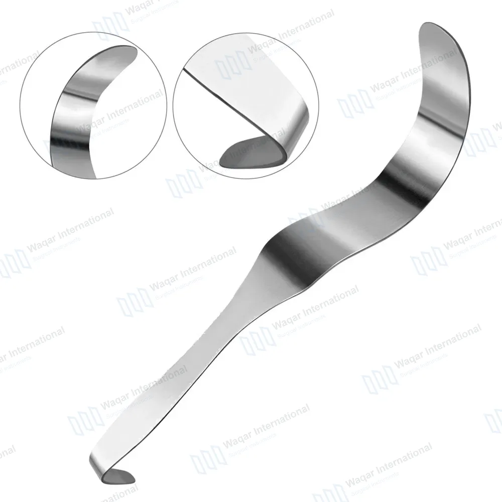 Deaver Retractor 1″ X 12″ (25X300mm) Solid Handle