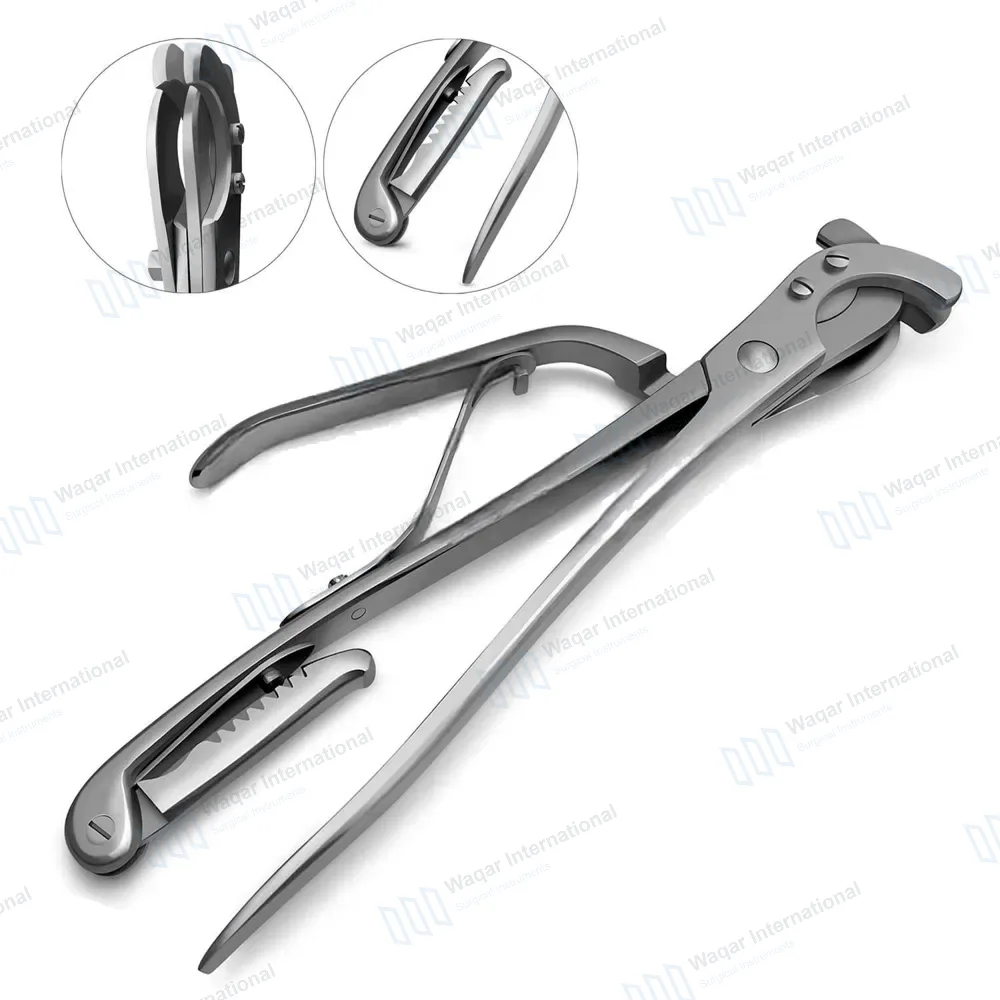 Reimer Emasculator 12.5″ Double Crush Castration Clamp with Ratchet