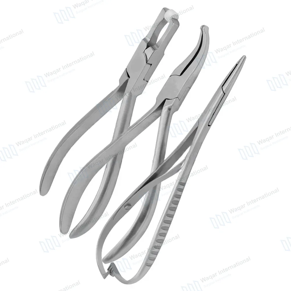 3 Pliers for Orthodontic Dentistry Band Remover How Crown Mathieu Needle Holder