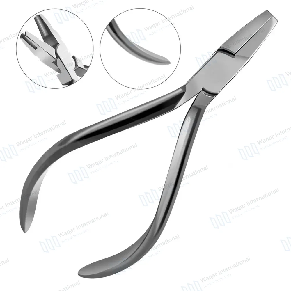 V-Stop Pliers 5.5″ with V Notch Tip