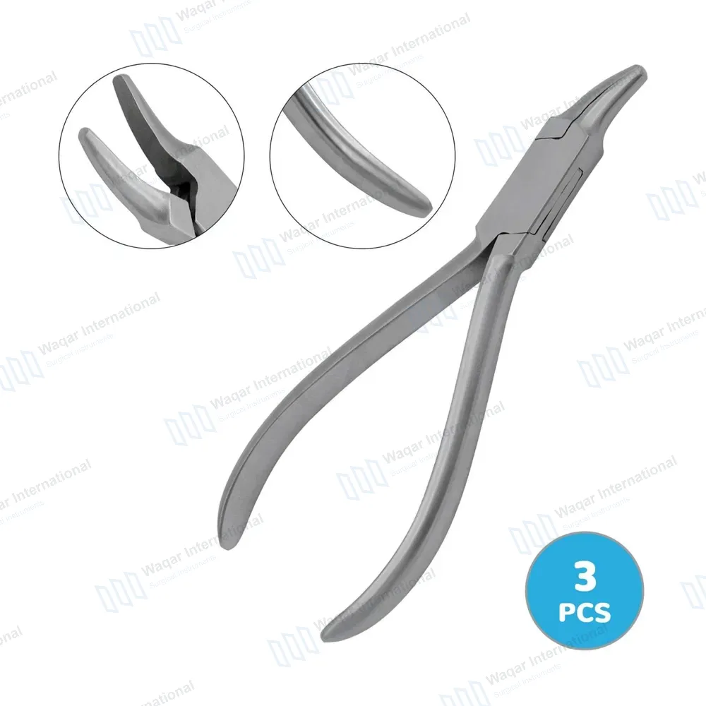 3 Pcs Reynolds Prosthetics Orthodontia Dental Plier 14cm