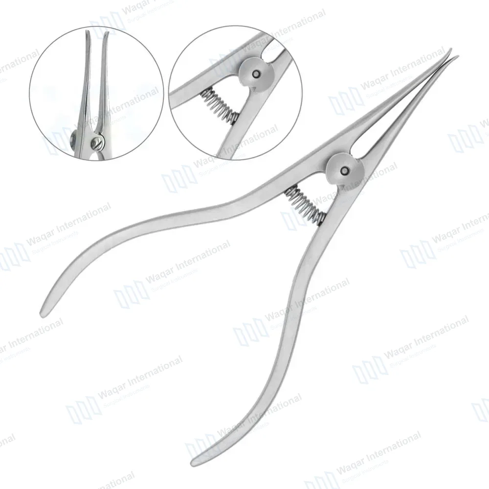 Steiner Ligature Tying Plier 6″ with Tapered Grooved Tips
