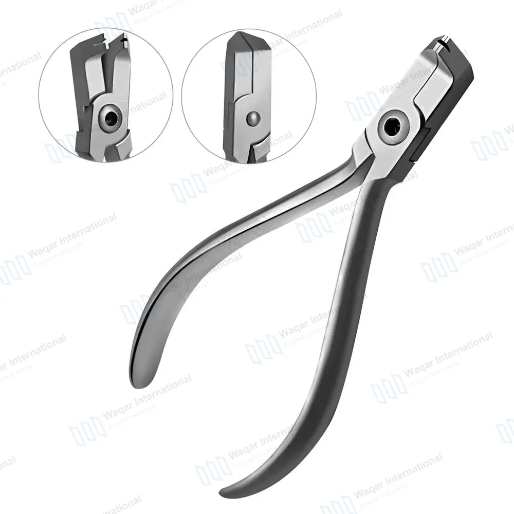 Ball Hook Crimping Plier 5″ Angled Stops Tip