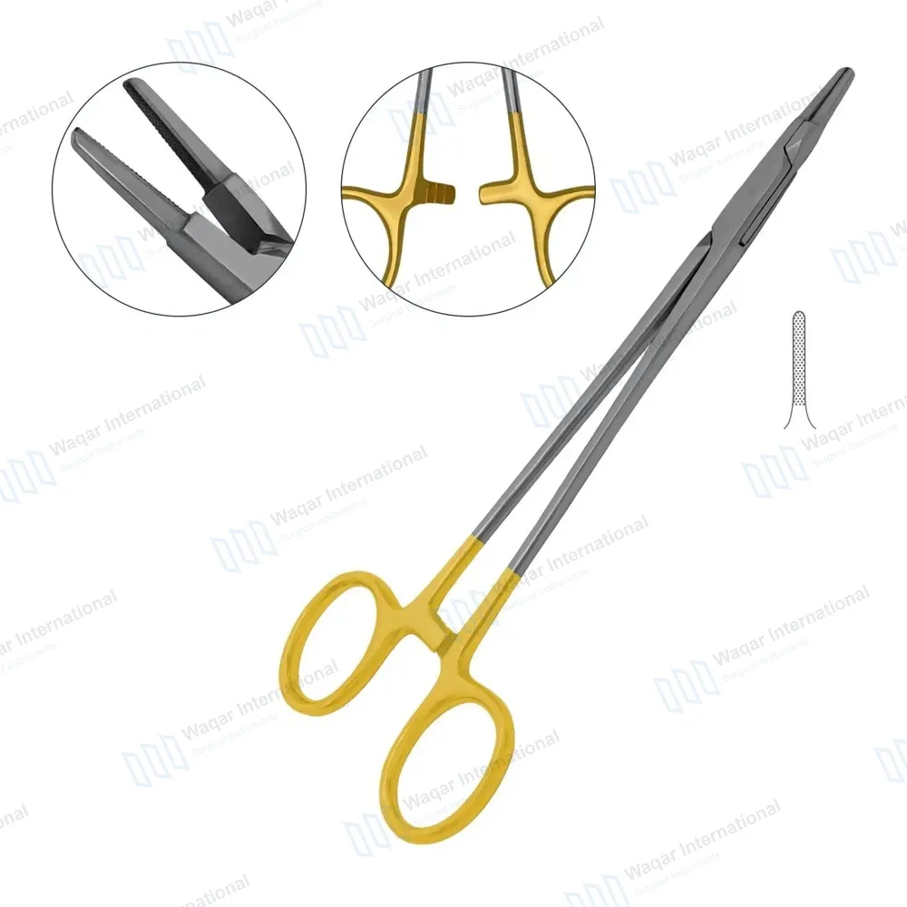 TC Ryder Needle Holder 7″ Serrated Jaws