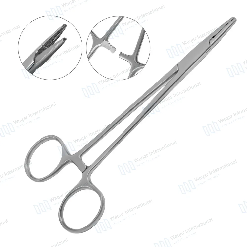 Crile Wood Needle Holder 6″