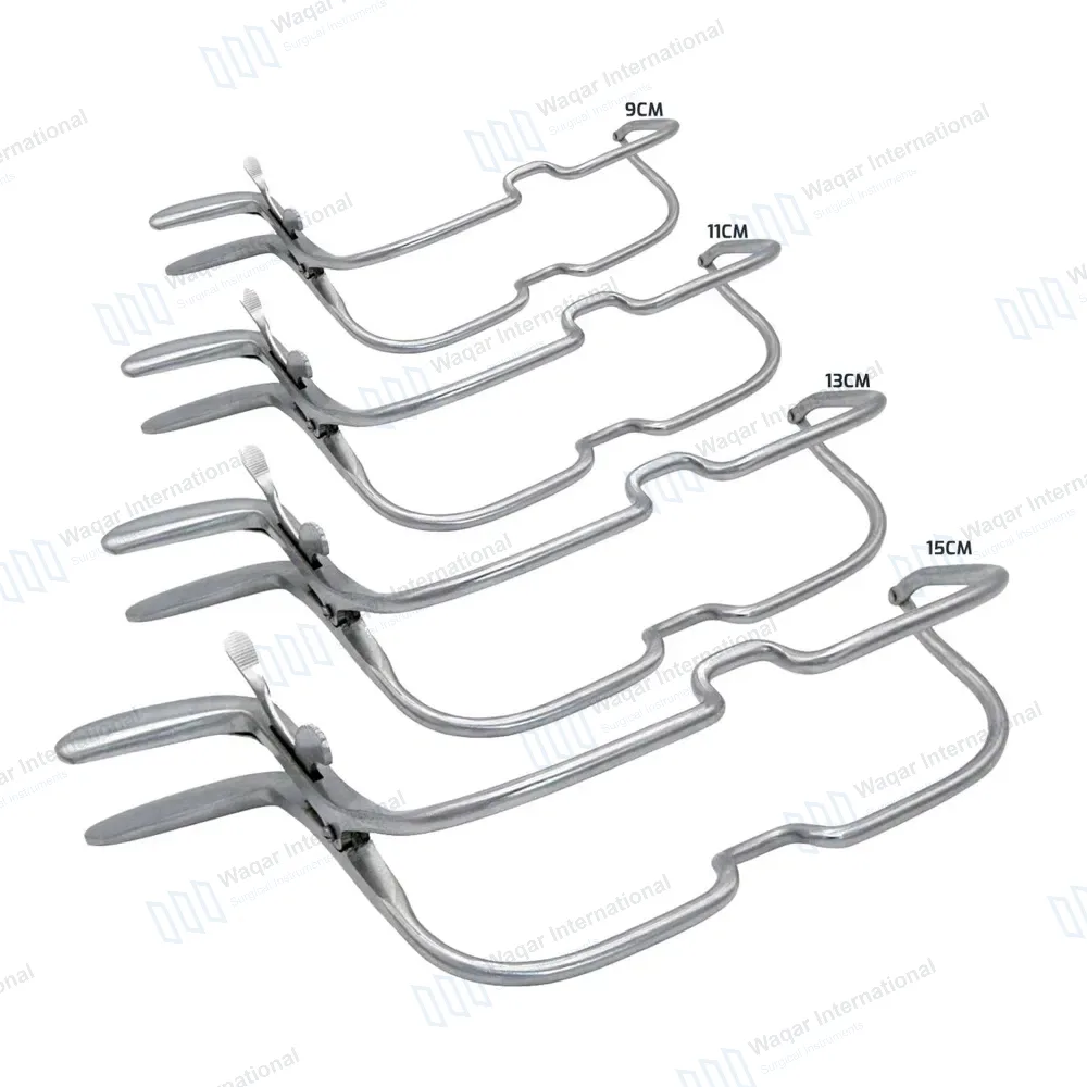 4 Pcs Jennings Mouth Gag Set 9cm, 11cm, 13cm, 15cm