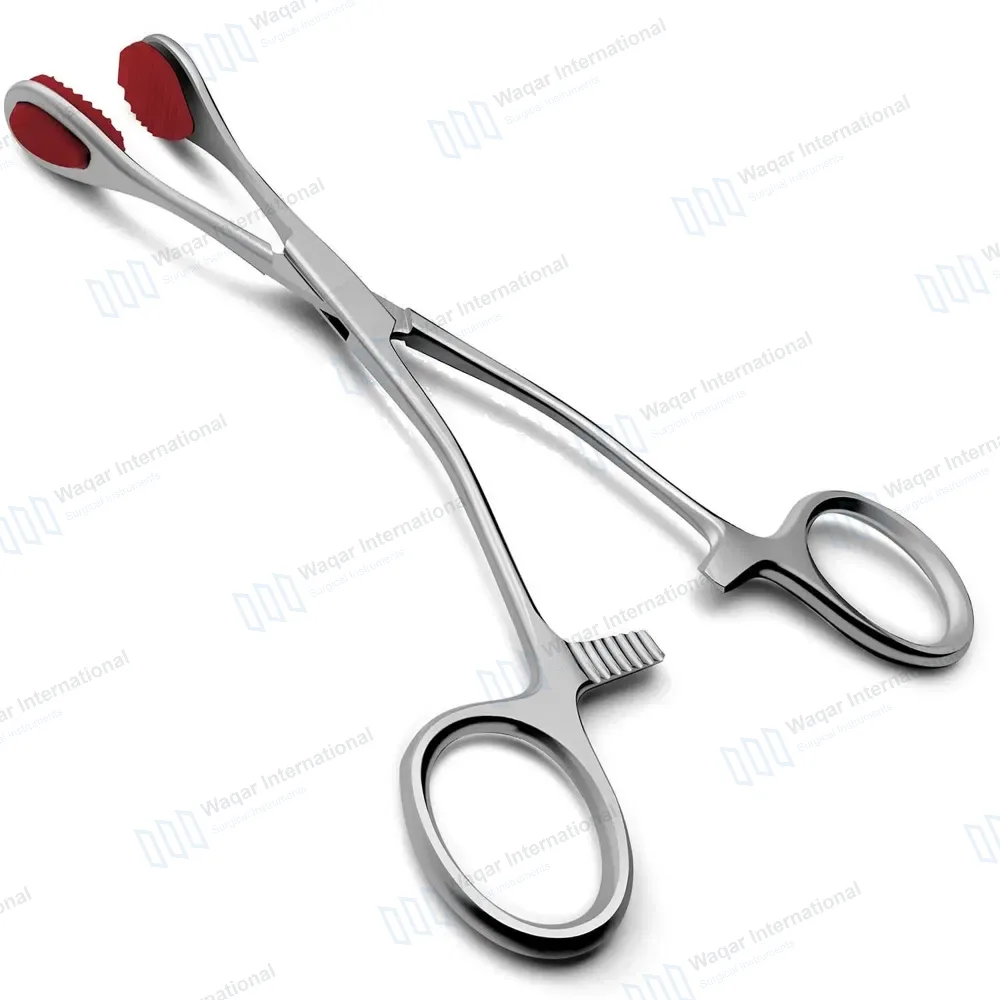 2 Pcs Young Tongue Seizing Forceps Set 6.5″