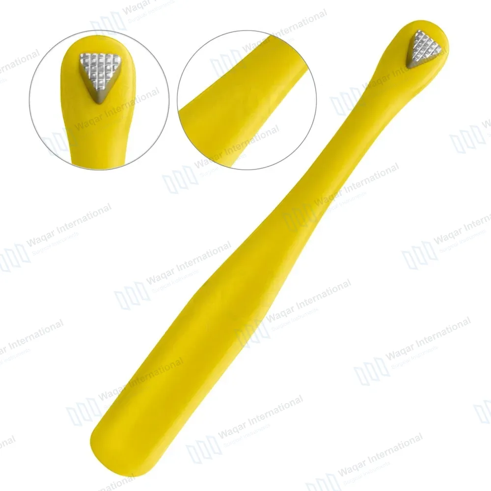 Molar Band Seater Bite Sticks Yellow with Serrated Tip