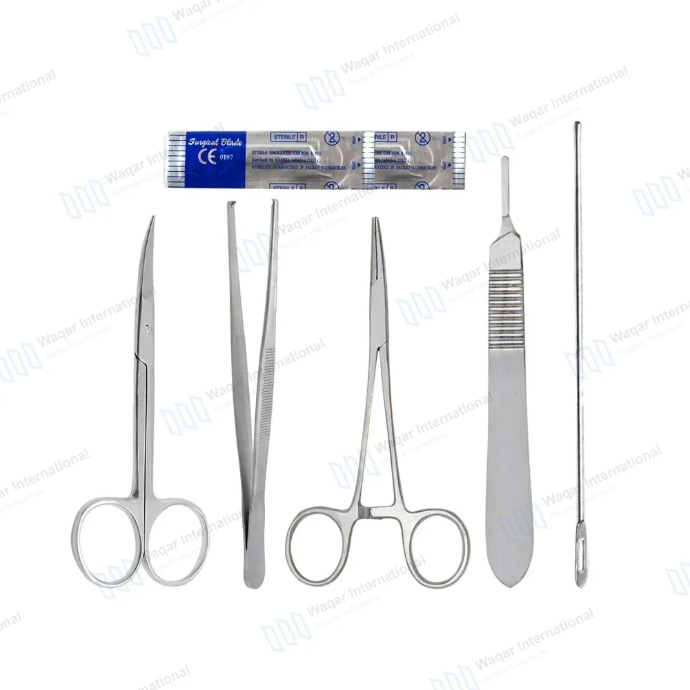5 Pcs Debridement Pack with FREE Scalpel Blades
