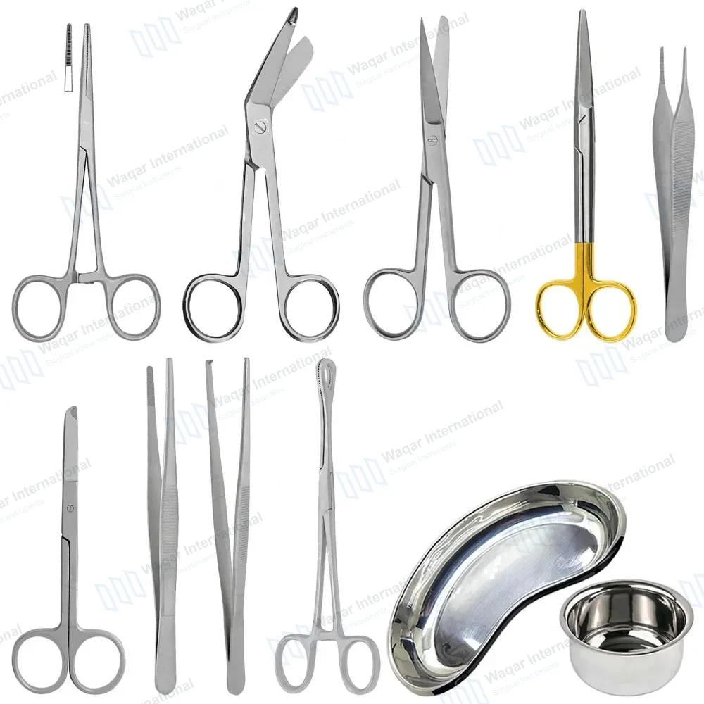 11 Pcs Dressing Kit Surgical Bandage Instruments