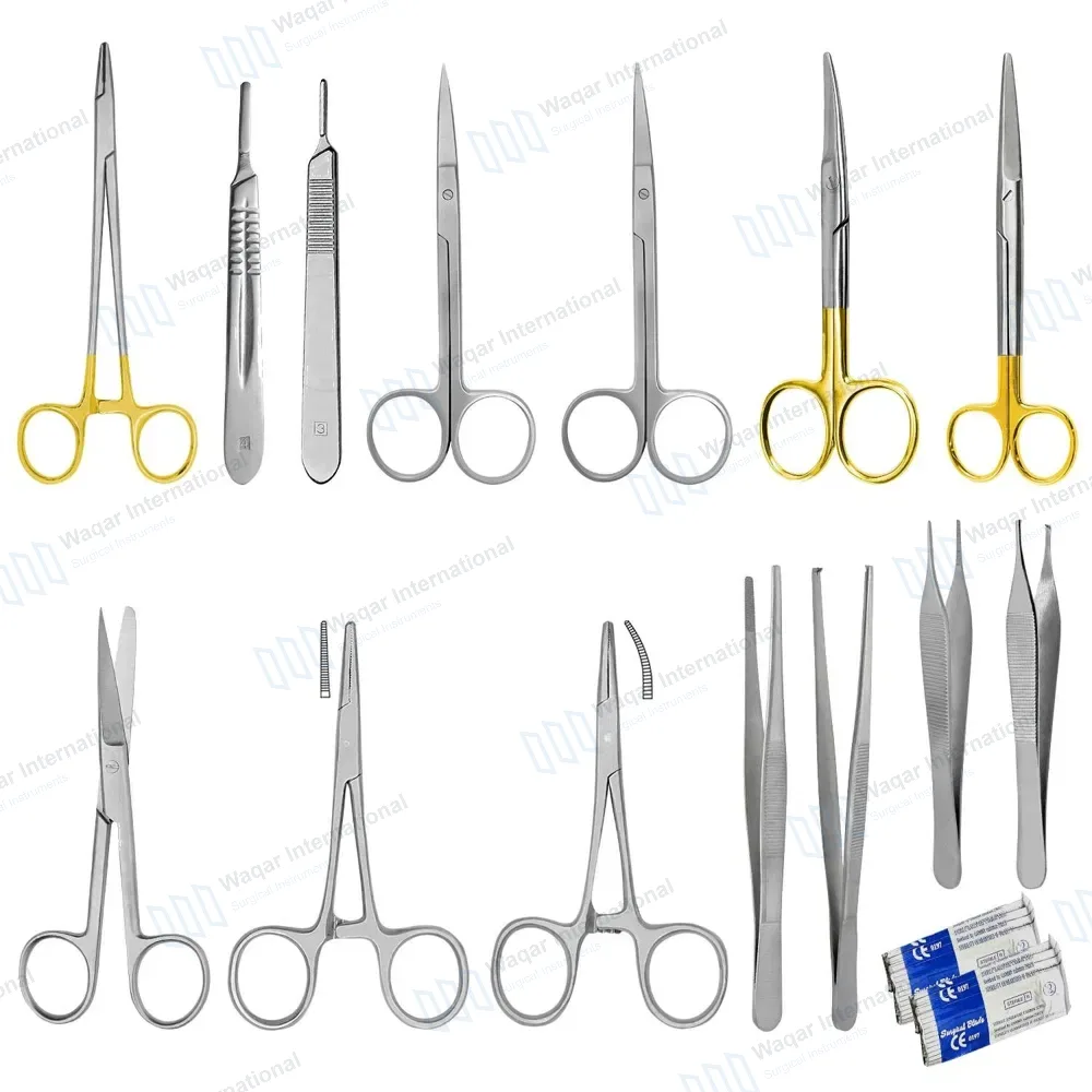 22 Pcs Dermal Excision Kit