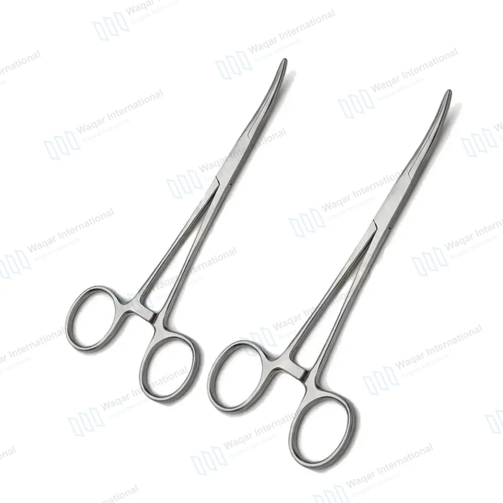 2 Crile Rankin Forceps Set 16cm Curved