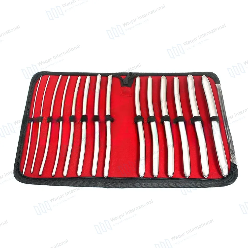 14 Pcs Hegar Uterine Dilators Set 3mm-30mm Double Ended