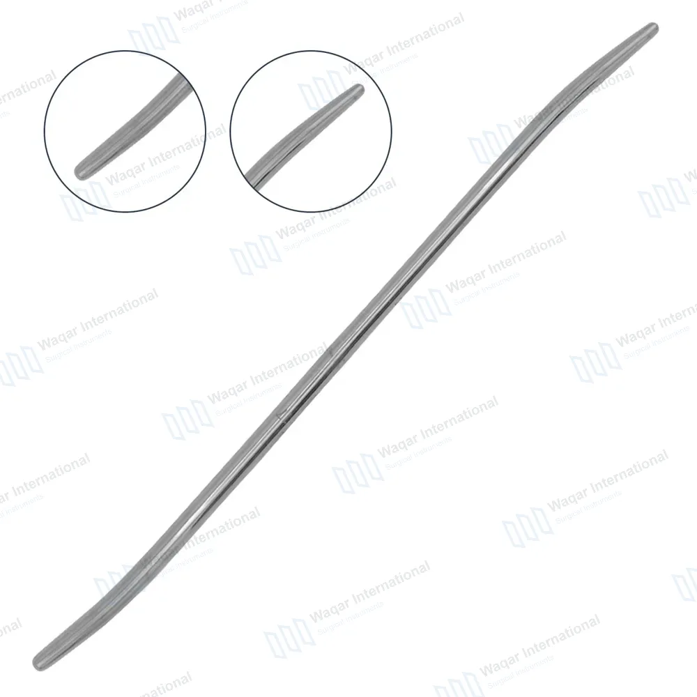 Double Ended Pratt Uterine Dilator 17/19 FR Curved