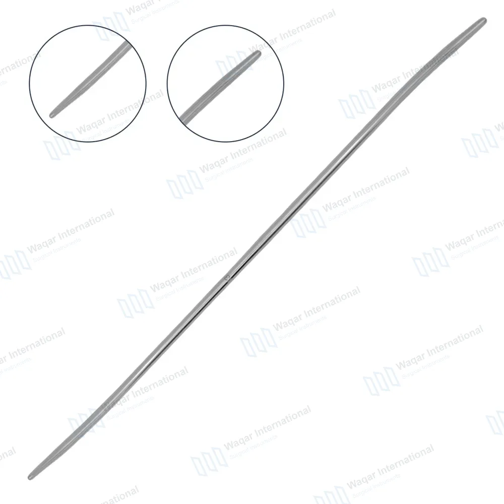 Double Ended Pratt Uterine Dilator 13/15 FR Curved