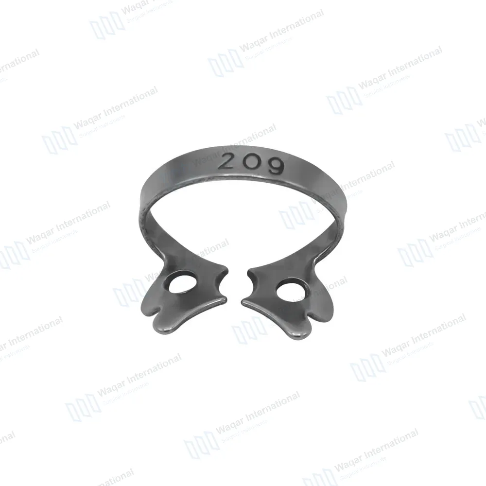 Endodontic Rubber Dam Clamp #209 for Premolars