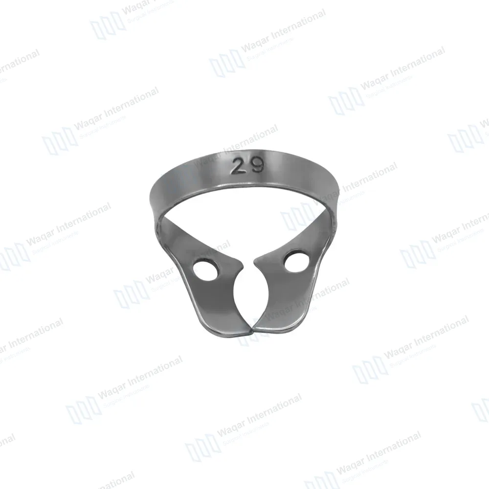 Endodontic Rubber Dam Clamp #29 for Lower Premolars