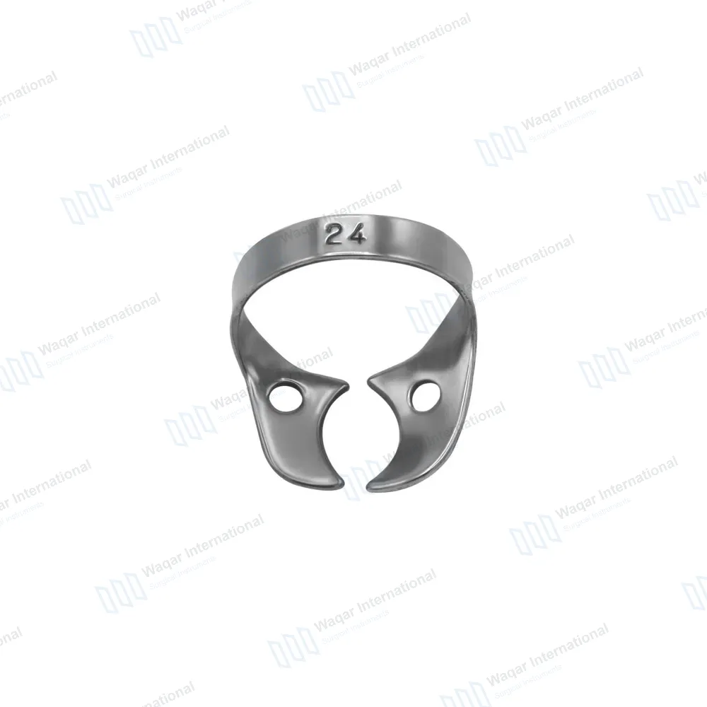 Rubber Dam Clamp #24 for Upper Right & Lower Left Molars