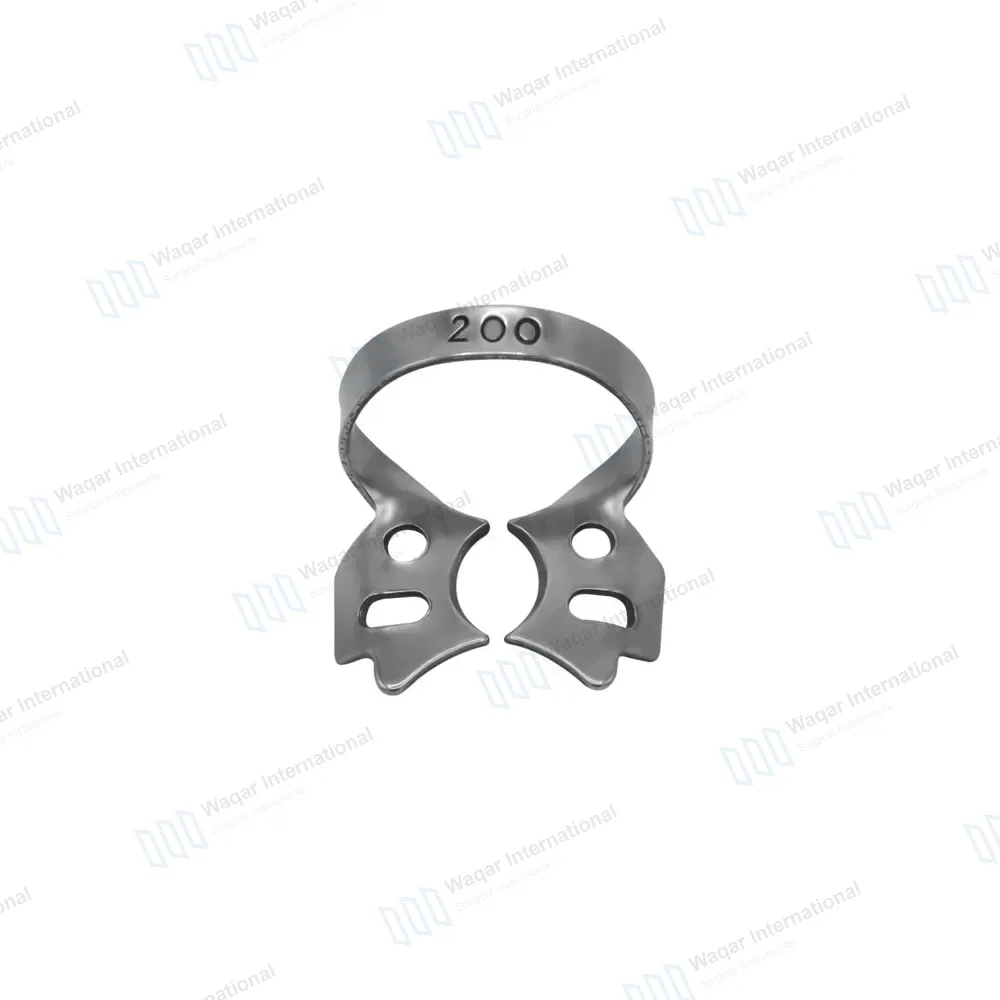 Endodontic Rubber Dam Clamp #200 for Lower Molars