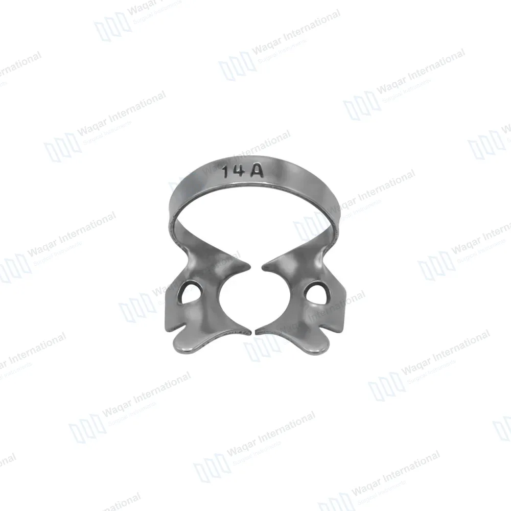 Endodontic Rubber Dam Clamp #14A for General Molars