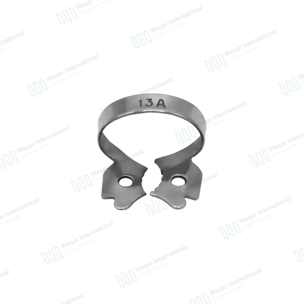 Endodontic Rubber Dam Clamp #13A for Lower Left Molars